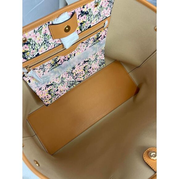 Tory Burch Kerrington Square Tote NWT - Picture 5 of 8